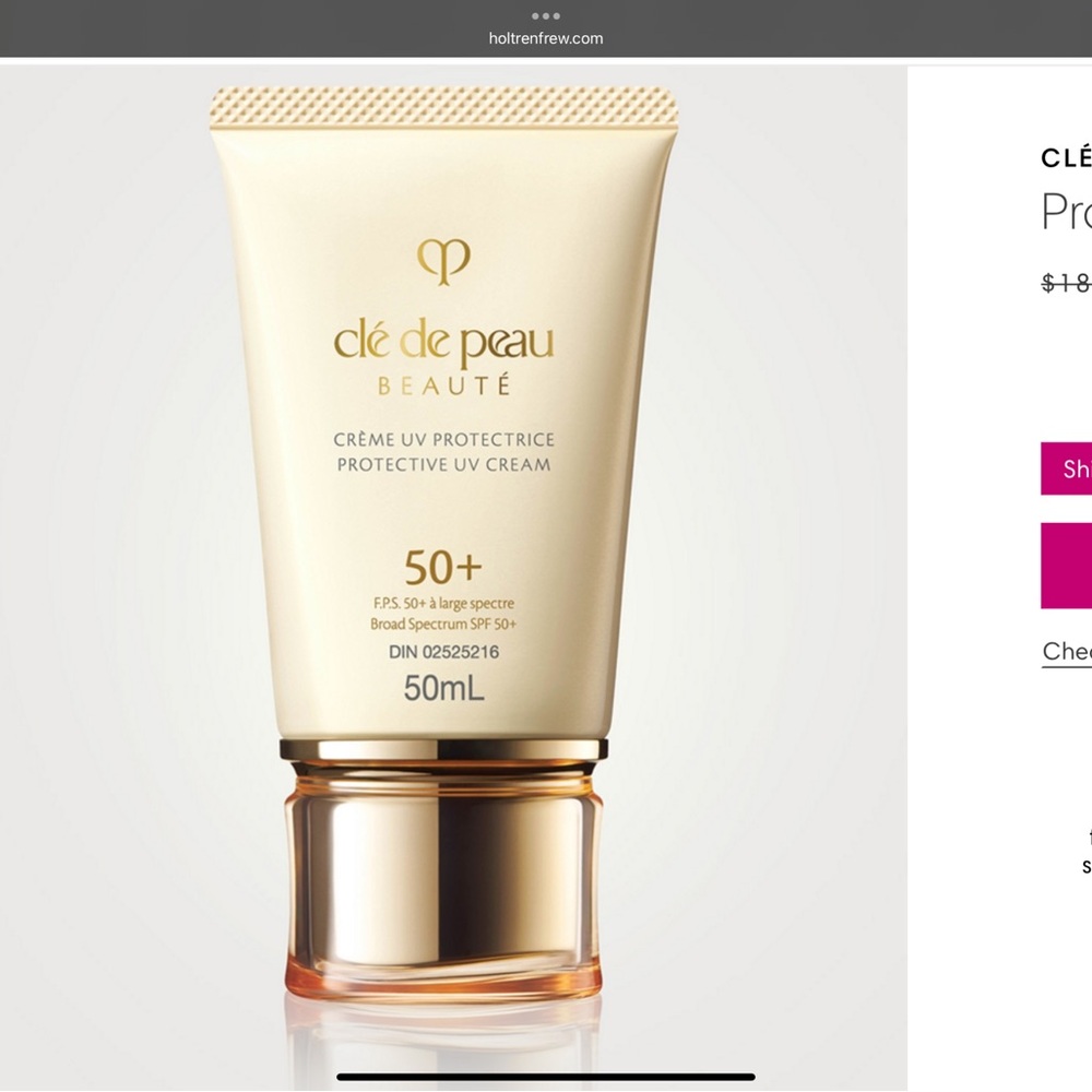 Cle de Peau broadcast spectrum spf 50+